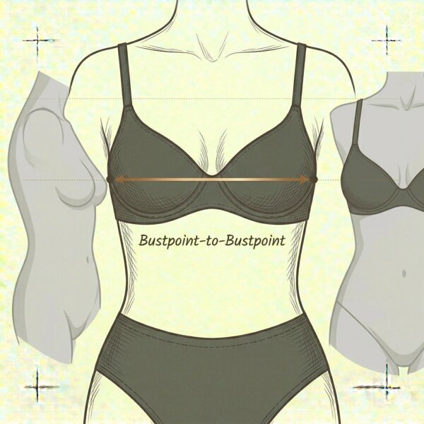 How to measure: Bustpoint to Neck