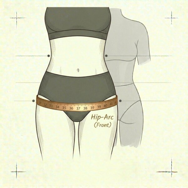 How to measure: Front Hip Arc