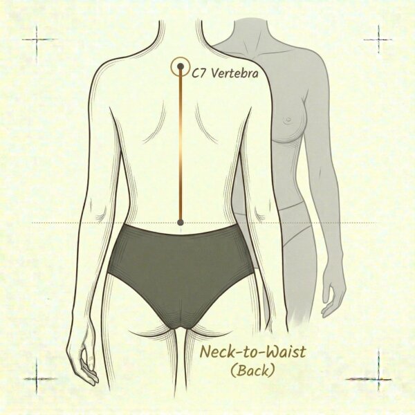How to measure: Back Neck to Waist