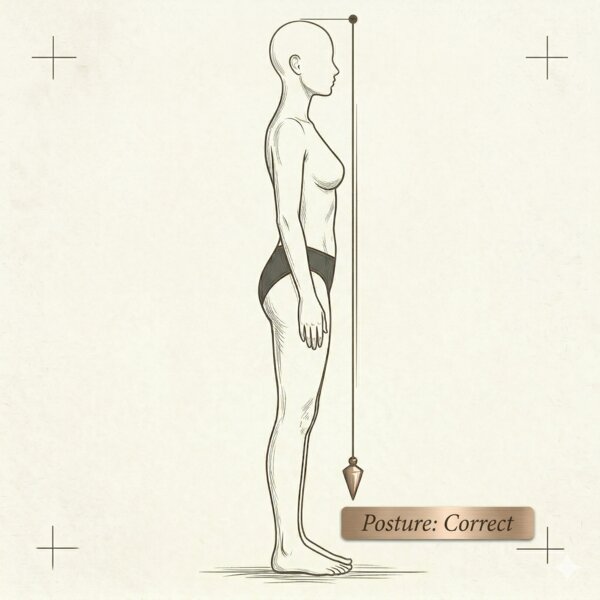 Correct posture for measuring