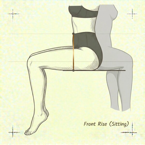 How to measure: Side Rise