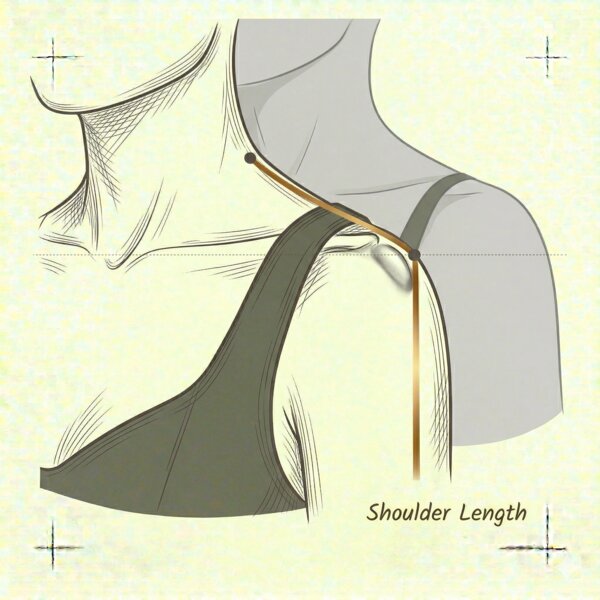 How to measure: Shoulder Length